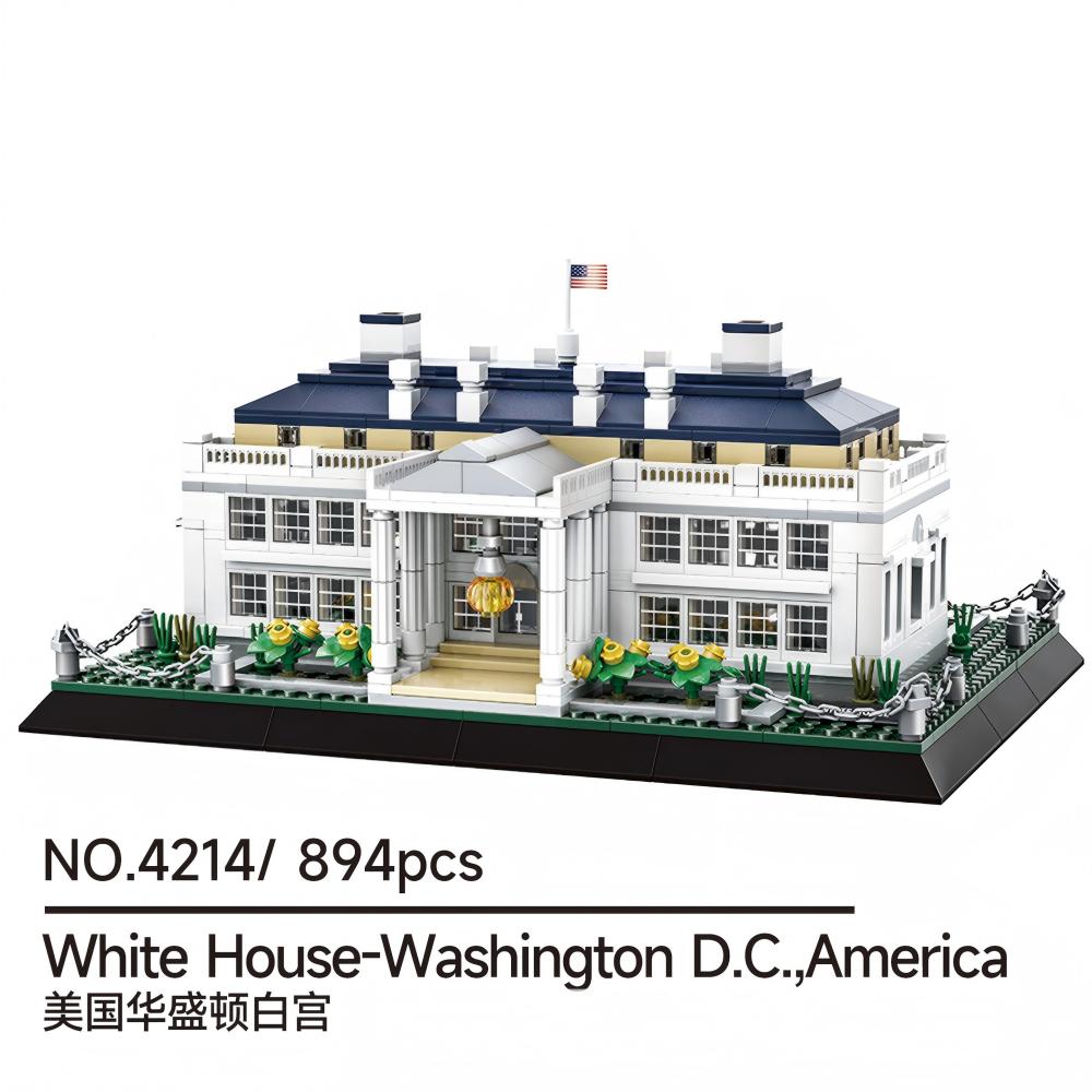 High-Quality U.S.A. High-Quality Architectural High-Quality Landmarks High-Quality Building High-Quality Kit - Iconic High-Quality Models with box