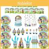 Adorable Little Baby Bum Theme Birthday Party Supplies Including Tablecloth And Banner