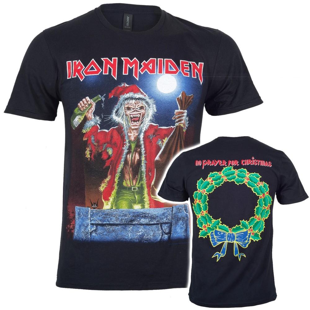 

Футболка Iron Maiden Официальная No Prayer For Christmas Новая Черная S