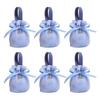 Pack of 6 Wedding Candy Boxes Handbag Party Gift Bags Candy Bags Pouches