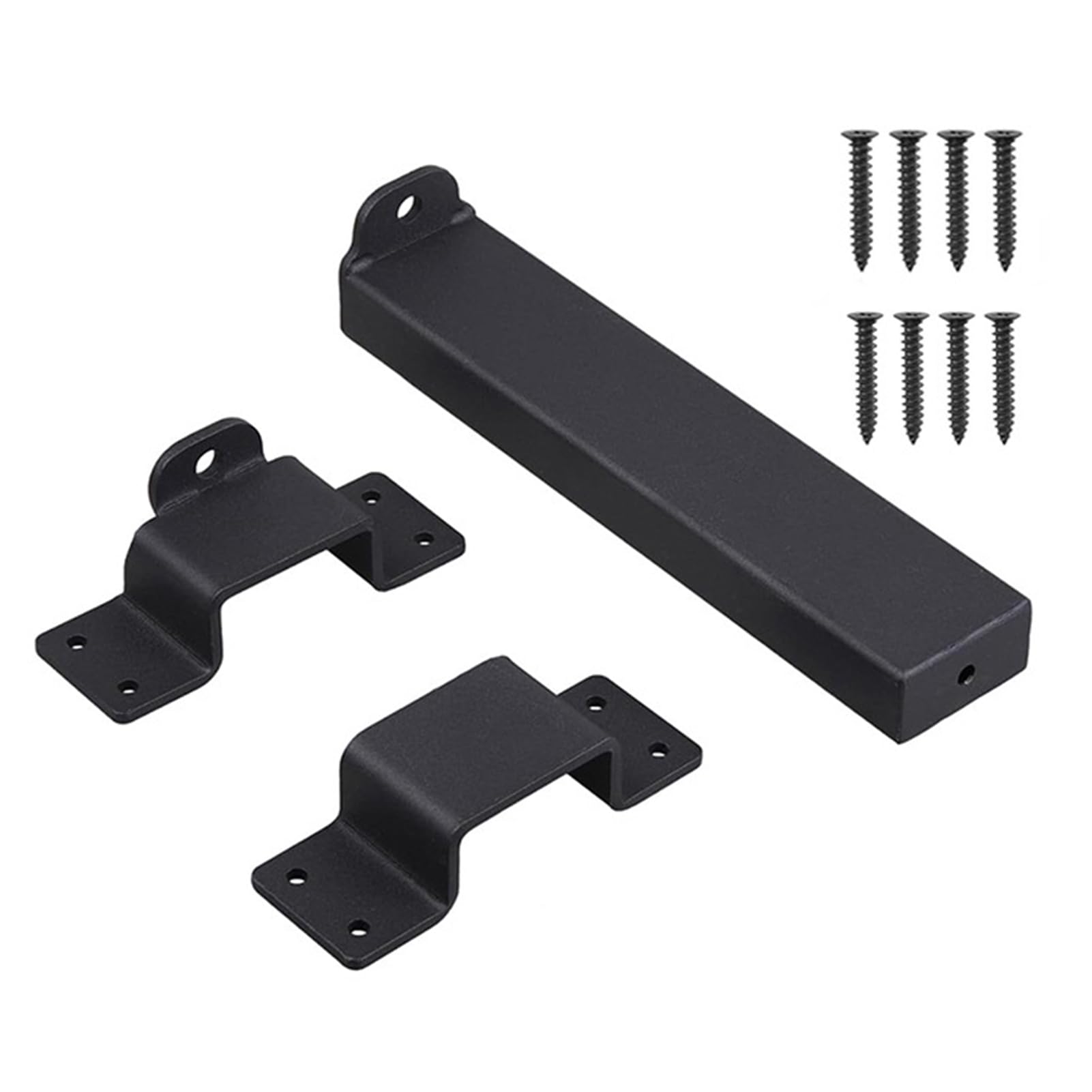 

Heavy Duty Sliding Door Lock Forged Steel Security Door Latch for Wooden Fence Yard Barn A