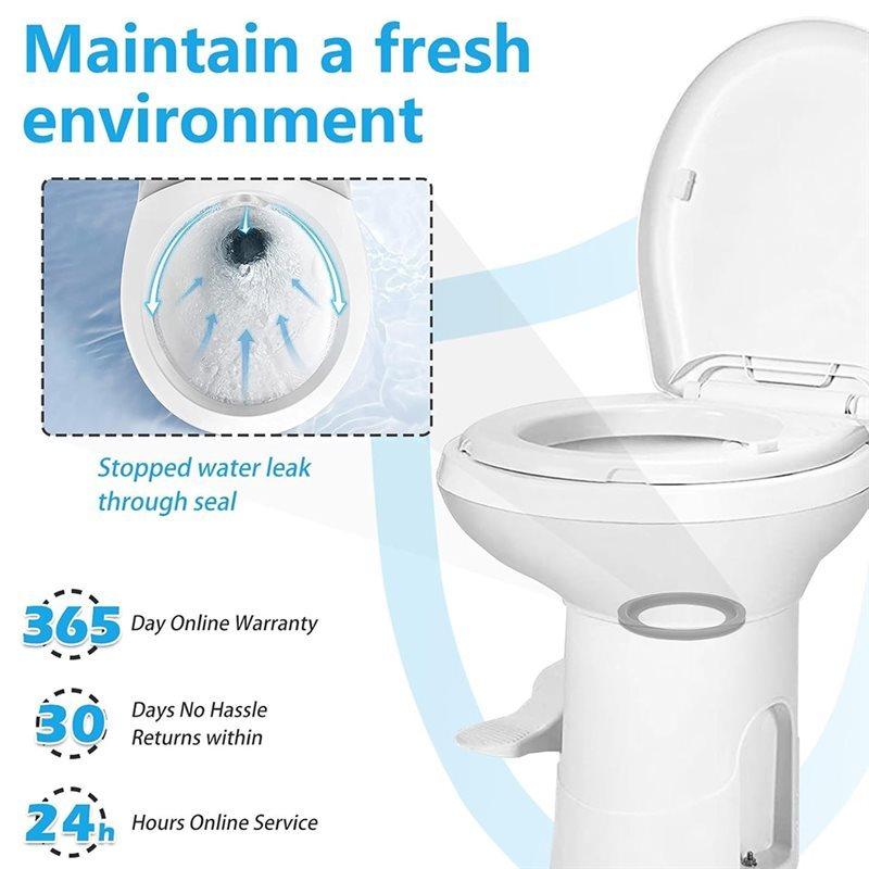 For Dometics 300 RV Toilet Replacement Parts 385311658 Flush Ball Seal Kit, Solves RV Leakage, Problem 2 Pack