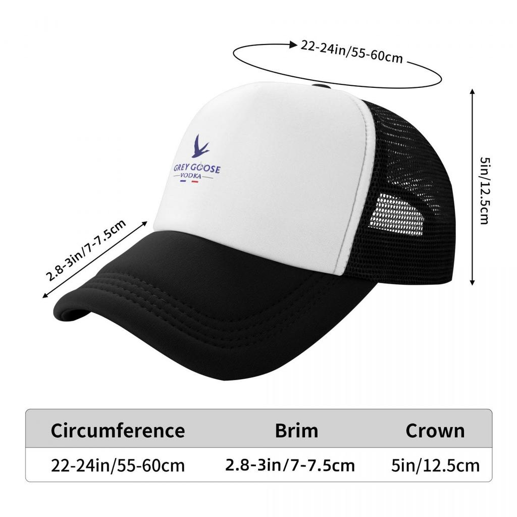 Grey Goose Vodka Vintage Baseball Cap Sailor Cap for Men Anime Fun Hats Hat Men Baseball For Men Womens