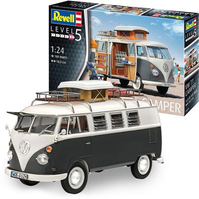 Duits niveau Volkswagen T1 Camper Plastic Model 07674 1/24
