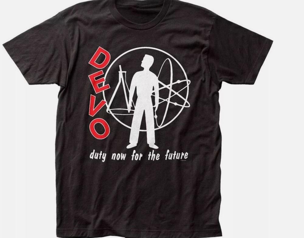Devo Plikt Nå For Fremtiden T-skjorte Svart Alle Størrelser