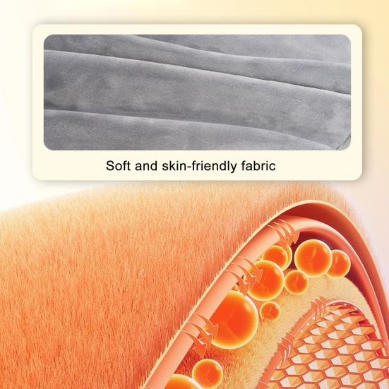 Electric Shawl USB Heating Wrap with 3-Speed Temperature Control Ultimate Comfort Portable Convenient Neck Warmer