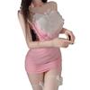 Two-dimensional COS Bunny Girl JK Uniform Sexy Underwear Sexy Nightclub Hip Suspender Nightdress Free Suit Women