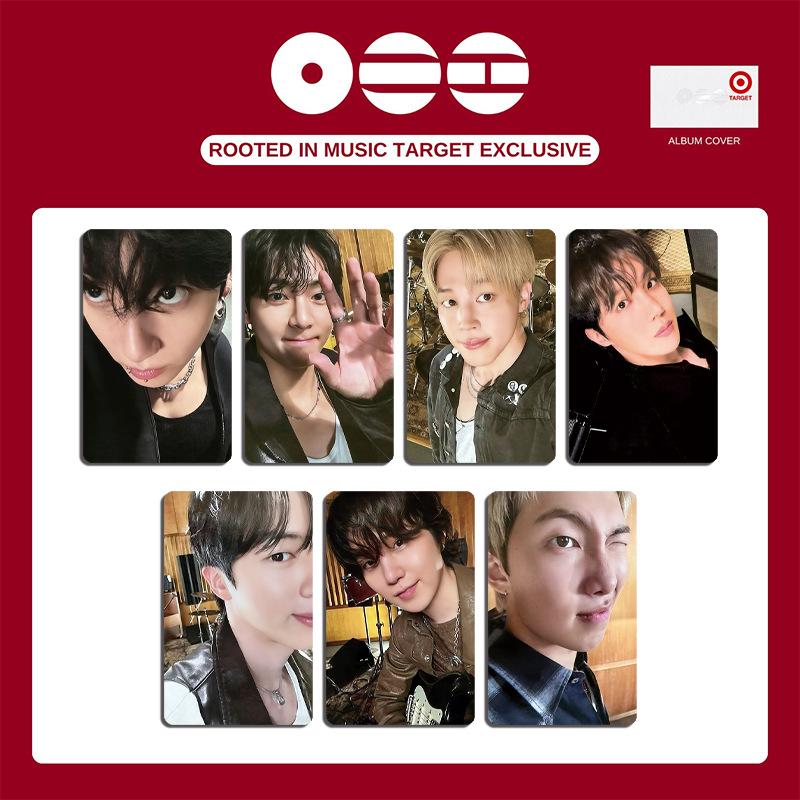 7pz Kpop Bangtan Boys Carte Lomo, Stampa HD Album ARMY Fan Collezionismo Set Regalo, Idol di Moda Carte Fotografiche Collezionabili per Regalo Fan