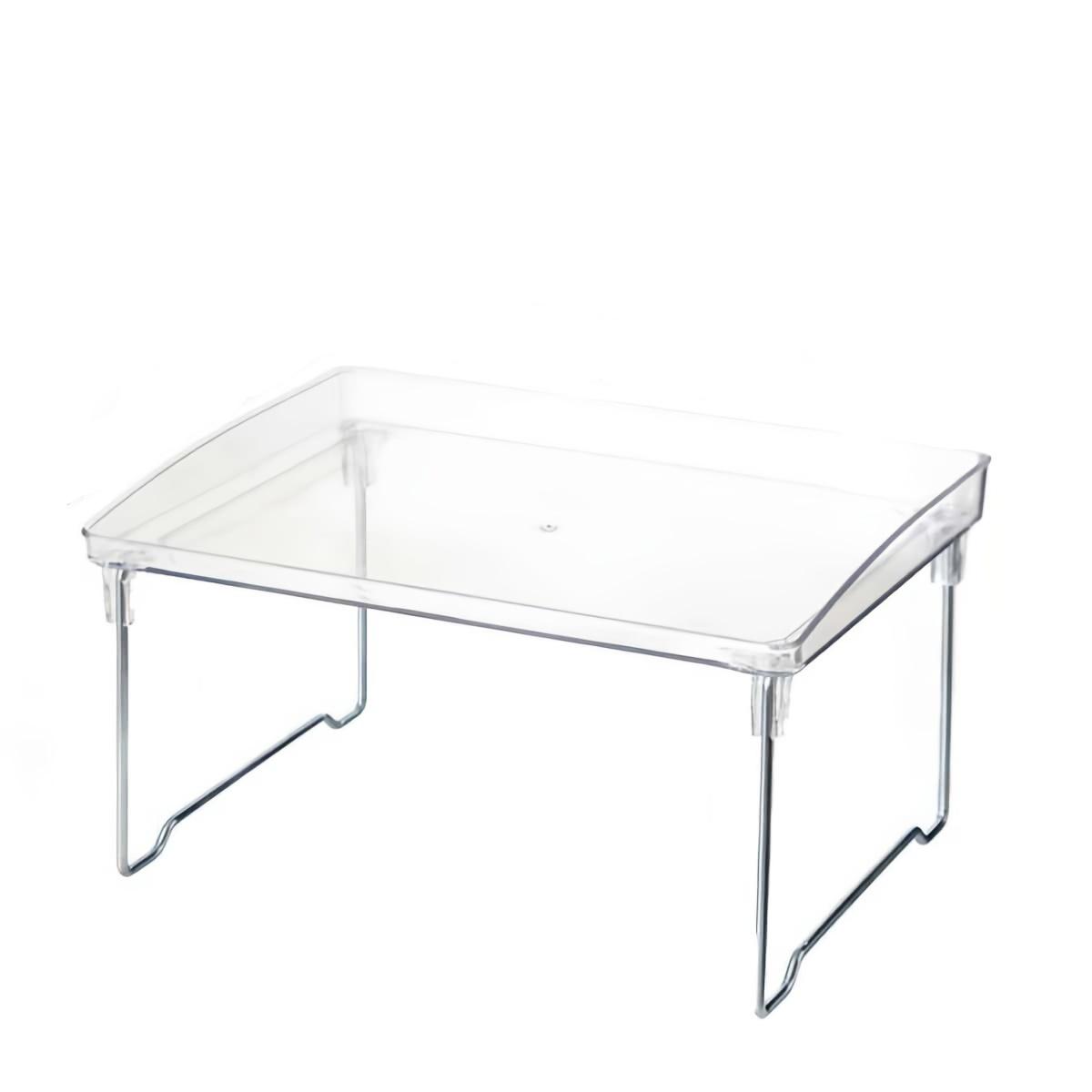 1/2pcs Folding Storage Rack Acrylic Transparent Jewelry Display Stand for Home Office Dormitory Desktop Decorative Organzier