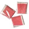 Portable Disposable Lip Brush with Hollow Handle - Flocked Lip Gloss Applicator Makeup Tool
