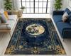 Gothic Sun and Moon Pattern DoorMat, Non-slip Floor Mat, Suitable for Living Room, Bedroom, Bathroom, Holiday Home Decoration