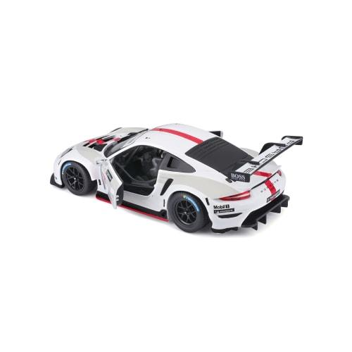 Bburago 1/24 Scale Porsche 911 RSR Race Sports Car Diecast Model