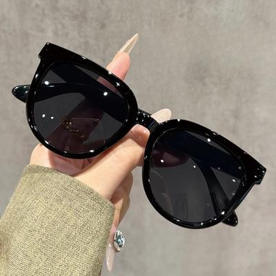Lunettes de Soleil Circulaires Vintage Dernier Modèle pour Dames Mode Coréenne Petites Lunettes de Soleil Haut de Gamme Protection Solaire Extérieure Résistante aux UV Lunettes UV400