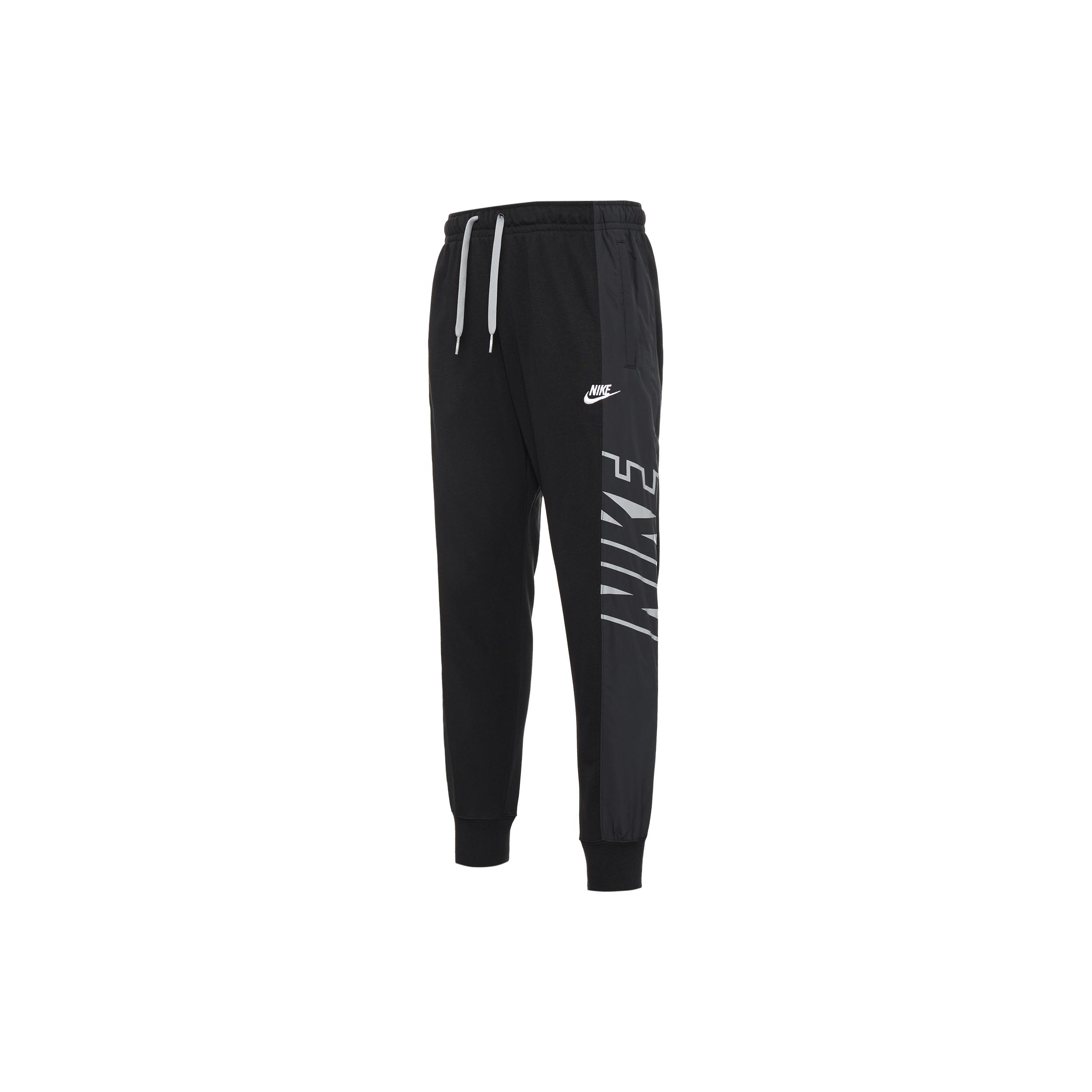 

New Nike Knitted Sweatpants Men Black CZ9943-010 L