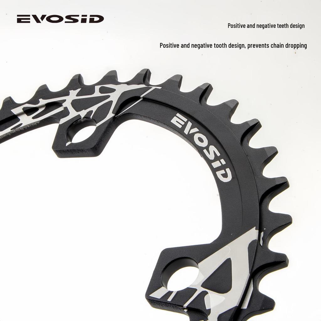 EVOSID Single Chainring 104BCD 32/34/36/38T Sprocket for 10/11/12 Speed Crankset.