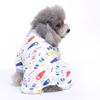 Pet Supplies Dog Four-legged Clothes Autumn and Winter Casual Comfortable and Breathable Home Pet Cotton Clothes
