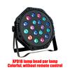 Colorful 18 LED Par Light RGB Stage Light DMX512 with Remote Control Sound Activated Party Lighting for Home Bar Event Show