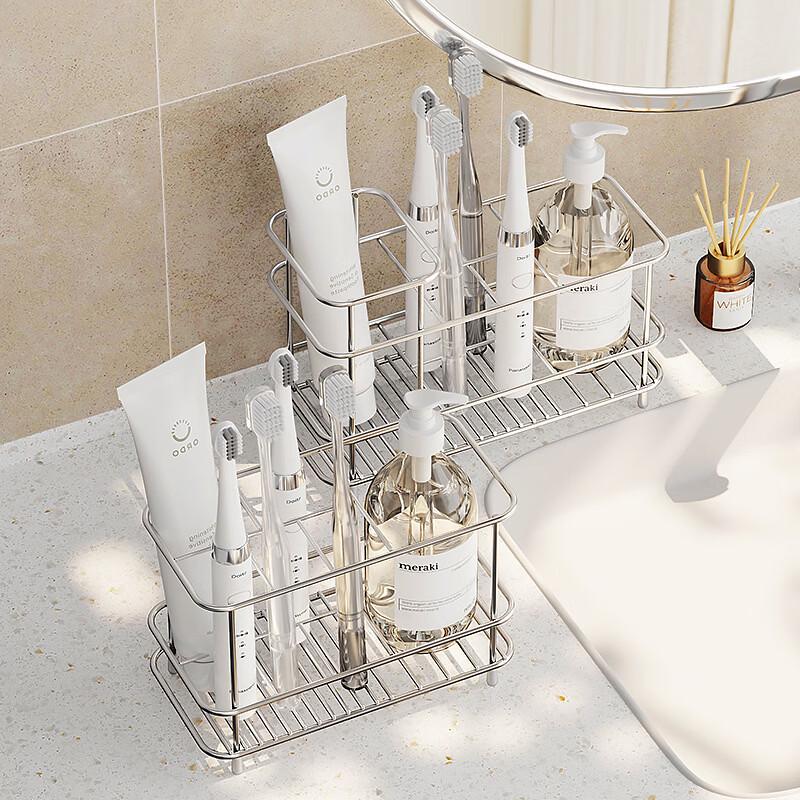 GOWKE Stainless Steel Toothbrush Holder