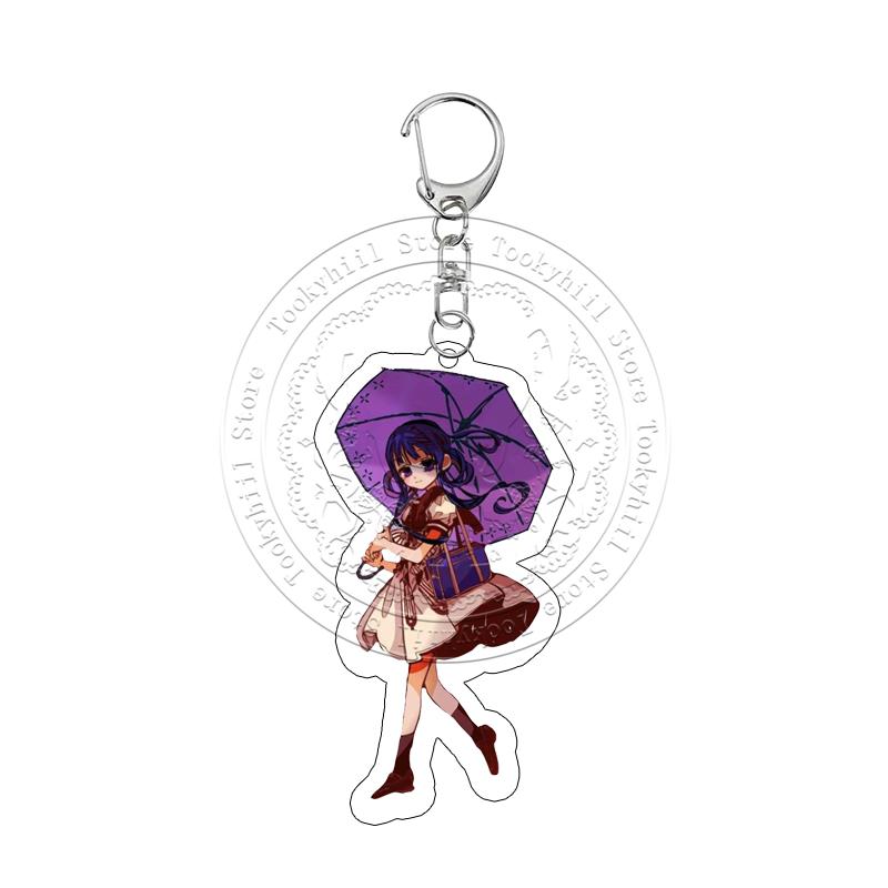 Hanako-kun Cartoon Acrylic Keychain Kawaii Nene Aoi Sousuke Anime Role Characters Collection Acg Pendant Bag Decor Birthday Gift
