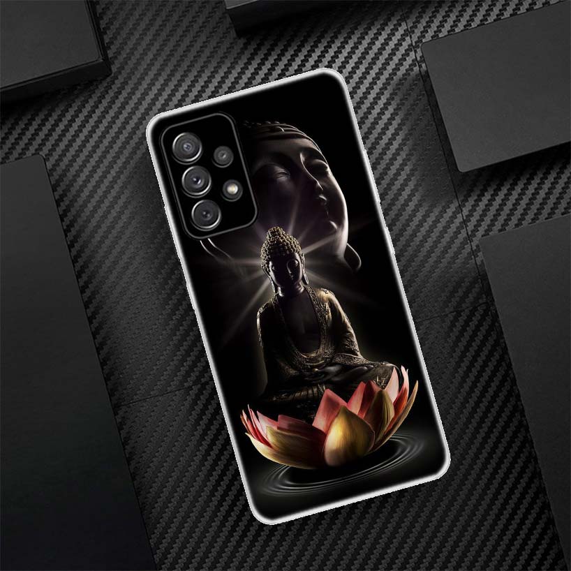 

India Buddha Phone Case For Samsung Galaxy A55 A54 A52 A53 A15 A14 A12 A13 A25 A24 A22 A23 A35 A34 A32 A33 A04S A02S A03S Call P Samsung A04S