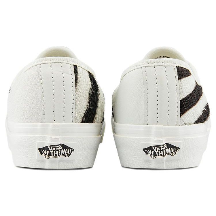Vans Style 44 Cow Print Low Top Skate Shoes Unisex Sneakers White Black VN0A54F9AXI