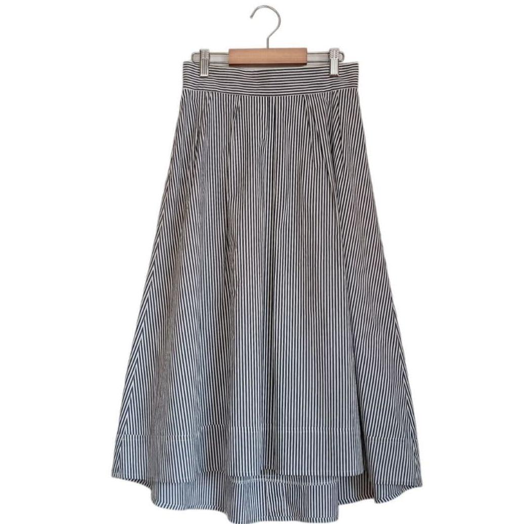 SLOBE IENA Striped Skirt Made in Japan