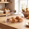 Cake Dome Plastic Cover with Knob Safe for Buffet, Bakery, Bakers, Caterers