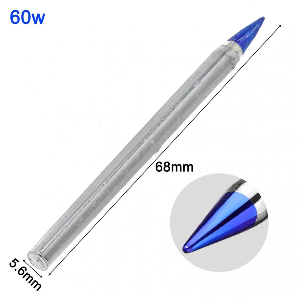 Professional Blue Pointed Soldering Iron Tip with Complete Accessory Set