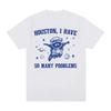 Funny Retro Houston I Have So Many Problems Meme T Shirt Raccoon In Space Funny Tee Shirt Men's Women Fashion Aesthetic T-shirt