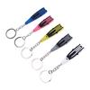 5 Stück Tauchen Schlüsselanhänger Silikon Kreativ Flossenform Schlüsselanhänger für Tasche Geldbörse Rucksack