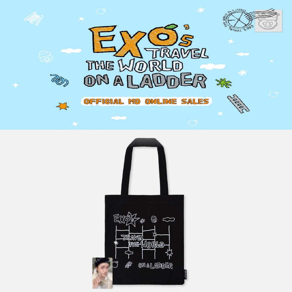 Предзаказ набора эко-сумок EXO  Путешествуй по миру на погрузчике  SEHUN