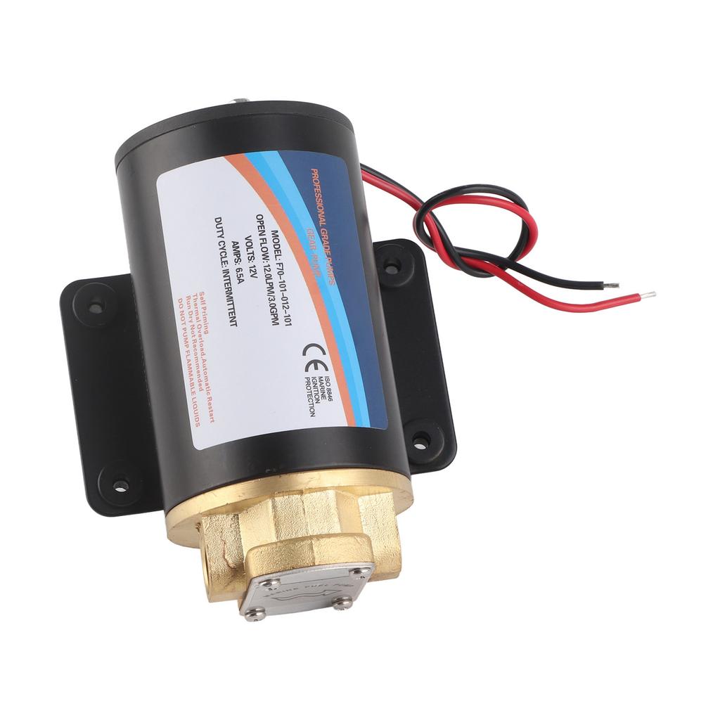 Electric Oil Pump Gear Mini SelfPriming Oil Change Extractor Accessories 12.0Lmin 3meter