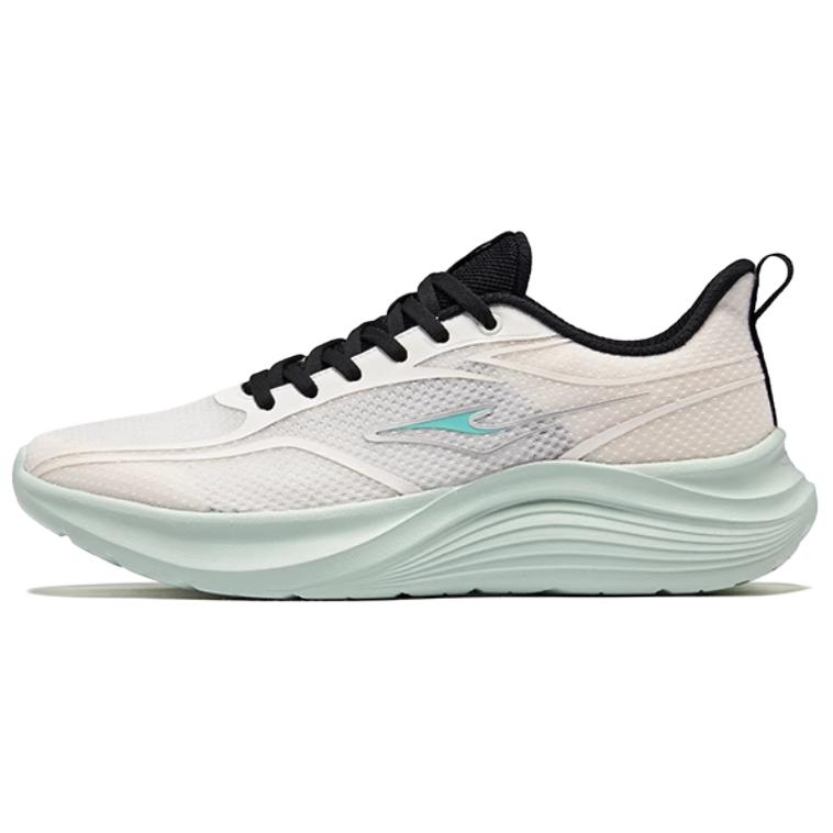 Erke Ce Xing 2 Comfortable Trendy Breathable Durable Low-Top Casual Running Shoes Men sneaker White Green 51125103469-004