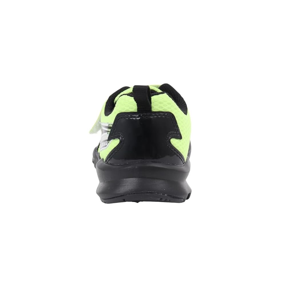 Shunso Sneakers for Boys, Wide Fit, Lightweight, Sizes 16-25cm (3E), SJC 1550 Green, Sizes 170cm