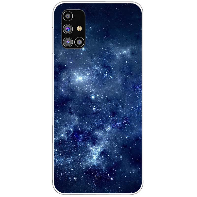 Do Samsung Galaxy A31 A51 A71 Etui Silikonowe Tylne Etui Telefoniczne Do Samsung A315 A515 A715 Miękkie Etui Zderzak Coque z Kreskówką