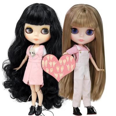 ICY DBS blyth bebek 1/6 bjd oyuncak eklemli vücut beyaz ten parlak & mat yüz 30cm indirimde özel fiyat oyuncak hediye anime bebek