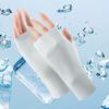 1 para anty-UV Art antypoślizgowe rękawiczki oddychające paznokieć palma Chinlon ochrona promieni lampa LED manicure