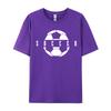 Unisexs Football Player Ball Simple Style Tops Shirts New Arrival O Neck Printed Cotton Fabric Young TShirt Leisure Clothing Shirt
