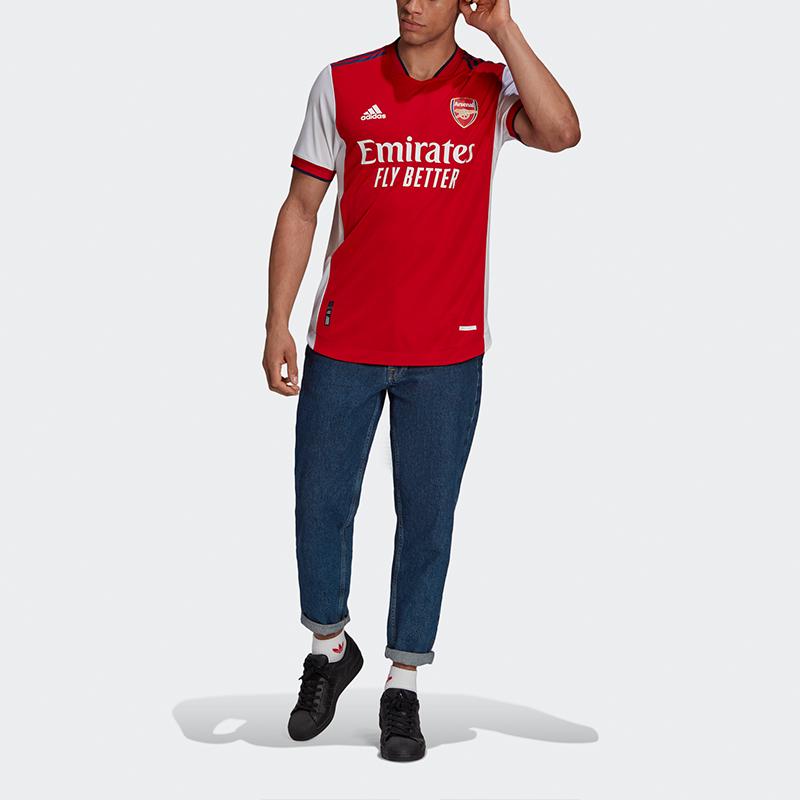 Adidas Arsenal Home Player Edition Jersey 21-22 Season Men Tops Red GM0226