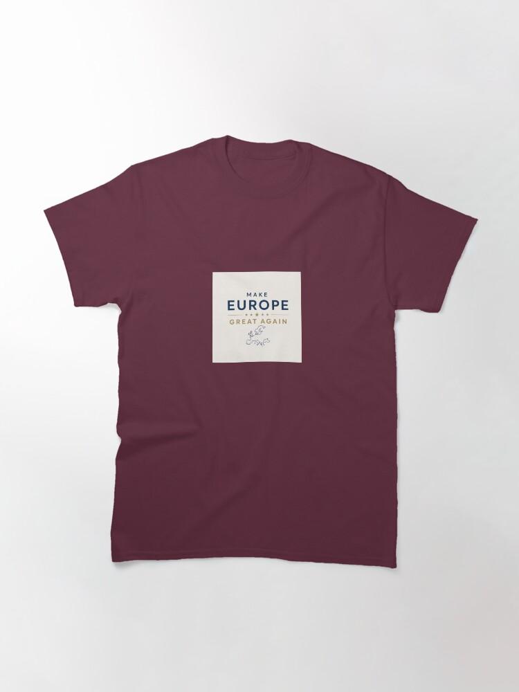 Europe Make Europe Great Again | Minimalist European Design Classic T-Shirt