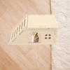 Large Hamster Hideout House Climbing Ladder Villa Cage Toy for Syrian Hamster