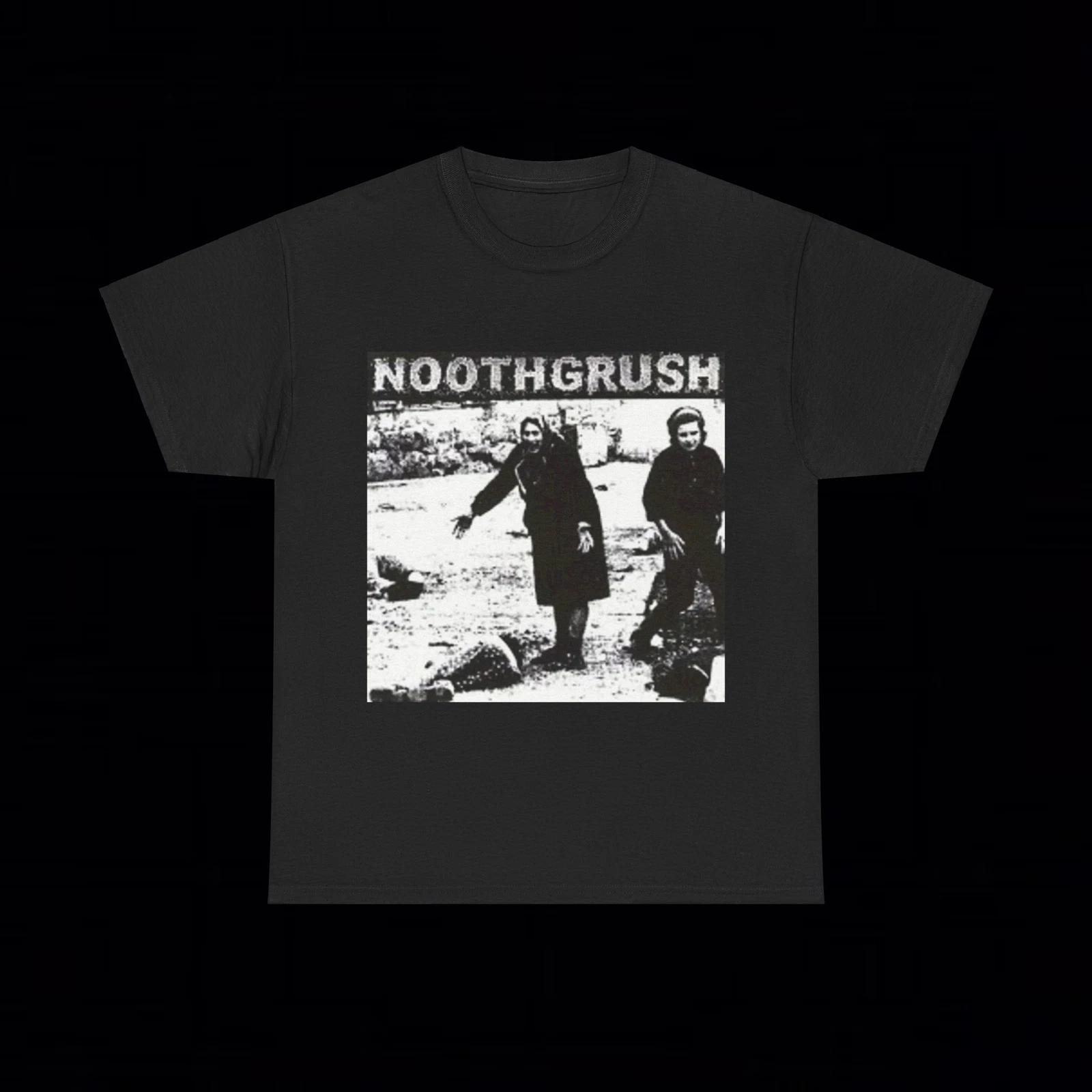 

Noothgrush Разделенная футболка Crust Punk Grind Core Power Violence Sludge Винтаж 90-е S
