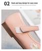 2026 Spring/Autumn Embroidered Hanfu Shoes for Baby Girls, Ancient Style Leather Princess Shoes, Trendy Children's National Style Footwear