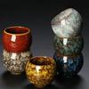 Japanese Style Ceramic Tea Cup Kiln Change Kung Fu Tea Cups Coffee Mug Tea Wine Single Cup Drinkware Teaware Accessories New