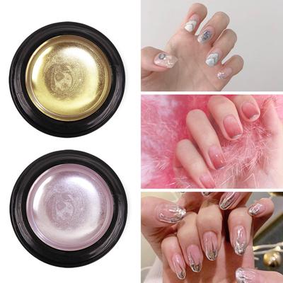 8ml Nail Polish Delicate Texture Long Lasting Fast Dry Metal Effect Nail Gel Painted Glue Manicure Tool for Dating