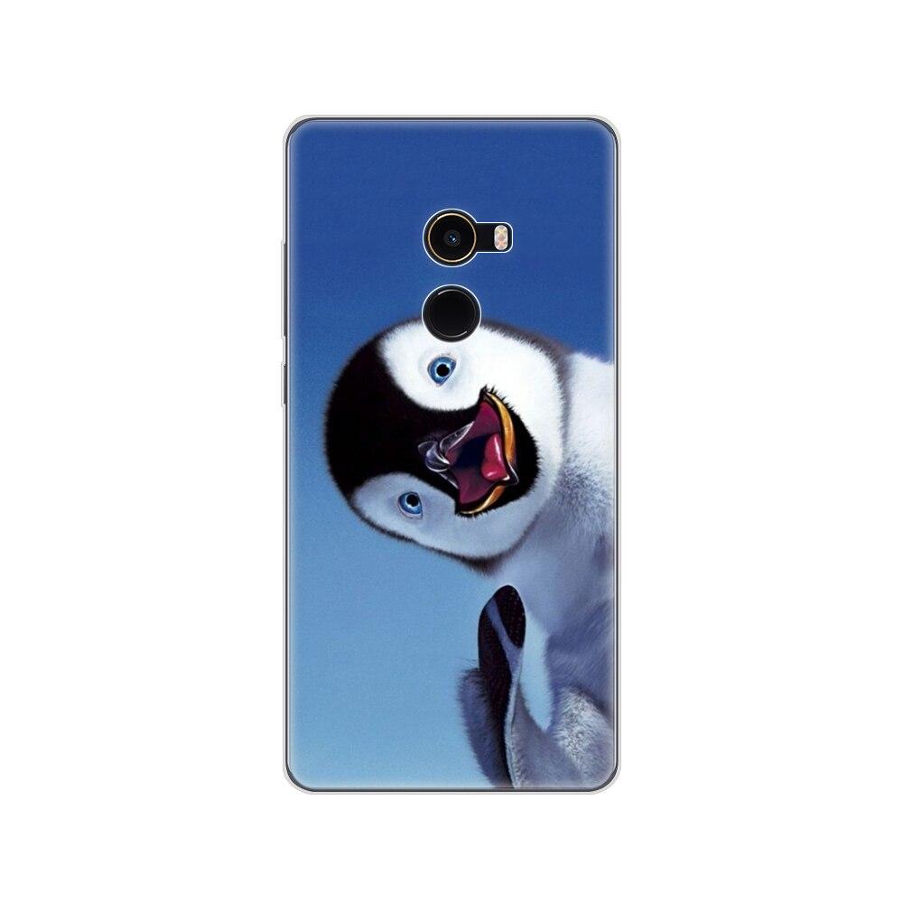 Soft Case for Xiaomi Mix 2 Silicon Case for Xiaomi Mi Mix 2 Mix2 Back Cover Protective Printing Transparent Coque