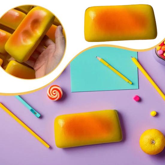 Sticky Stress Relief Toy Slow-Rise Rice Cake for Sensory Play And Anxiety Relief Stretchy Fidget Toy for All Ages