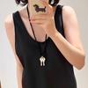 High-End 2025 Women's Key Necklace Choker - Light Luxury Clavicle Chain
