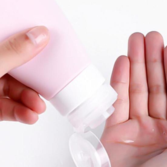 38/60/90ML nadający się do recyklingu łatwy do przenoszenia wielofunkcyjny przenośny balsam podróżny butelka z dozownikiem kosmetyków dla dziewczynek pojemnik