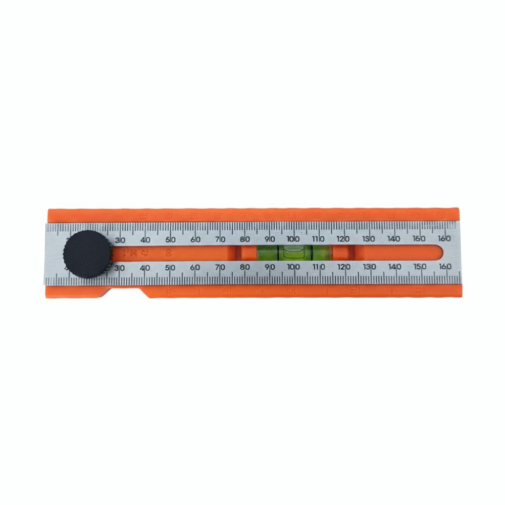 With Scale Foldable Depth Measuring Ruler With Blisters Adjustable Angle Adjustable Protractor Tools Multi-role Design